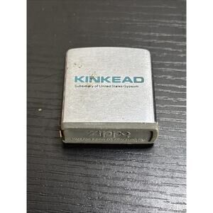 Vintage 1950 Advertising Linkead ZIPPO Tape Measure